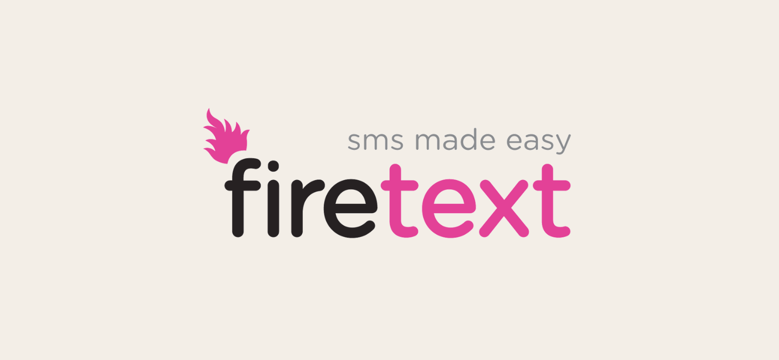 FireText Logo for Case Study with Advice Cloud Banner Image aspect ratio 1600 740
