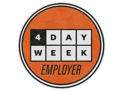 4 Day Week Employer accreditation badge